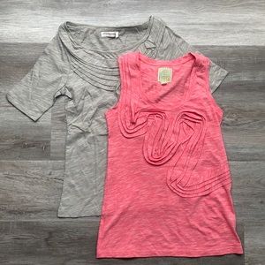 Anthropologie summer tops XS NEW